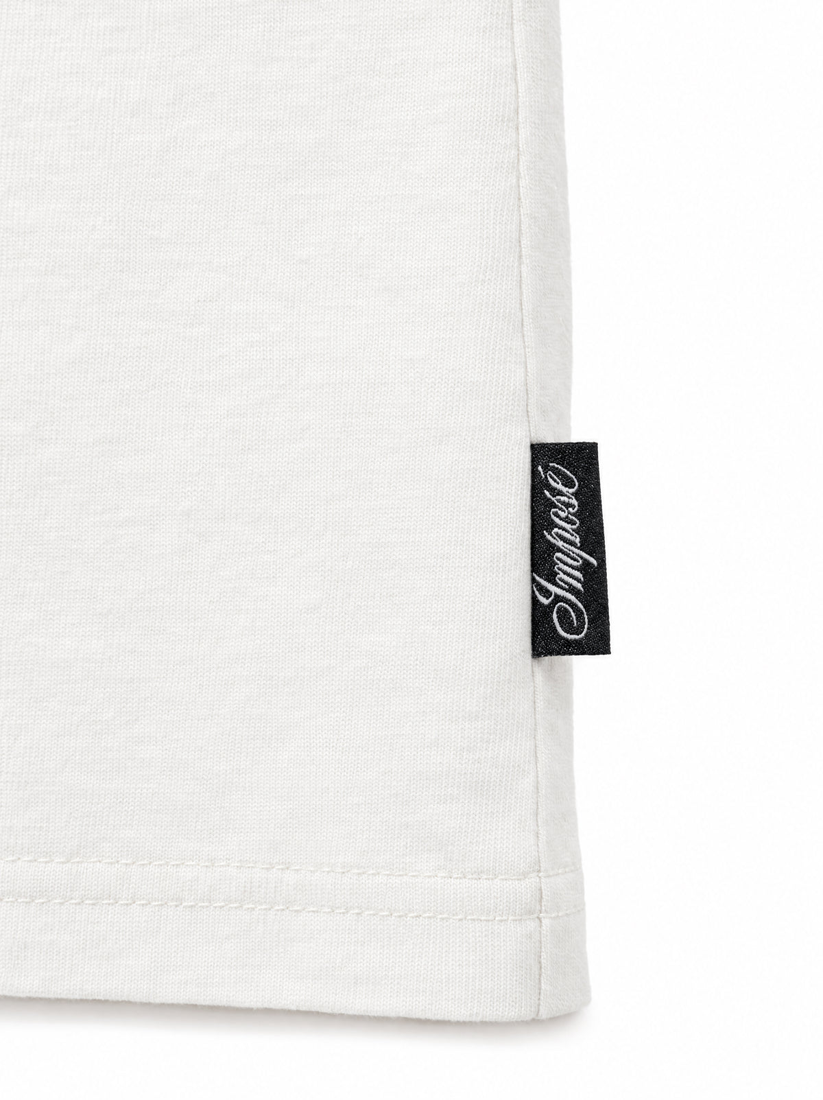 Imposé Relaxed Cropped Tee – Off White