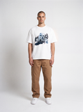 Imposé Ice Relaxed Cropped Tee – White