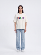 Imposé Relaxed Cropped Tee – Off White