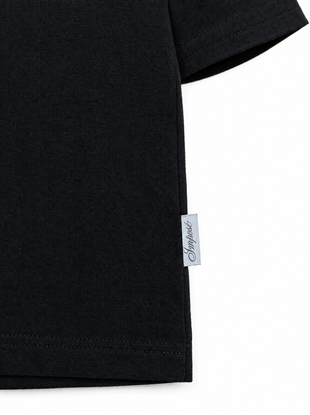 Imposé Signature Pattern T-Shirt – Black