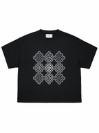 Imposé Signature Pattern T-Shirt – Black