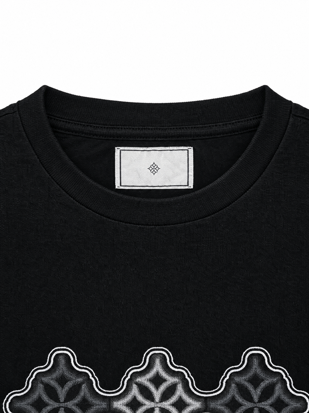 Imposé Signature Pattern T-Shirt – Black