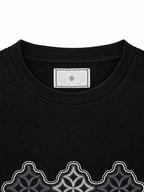 Imposé Signature Pattern T-Shirt – Black