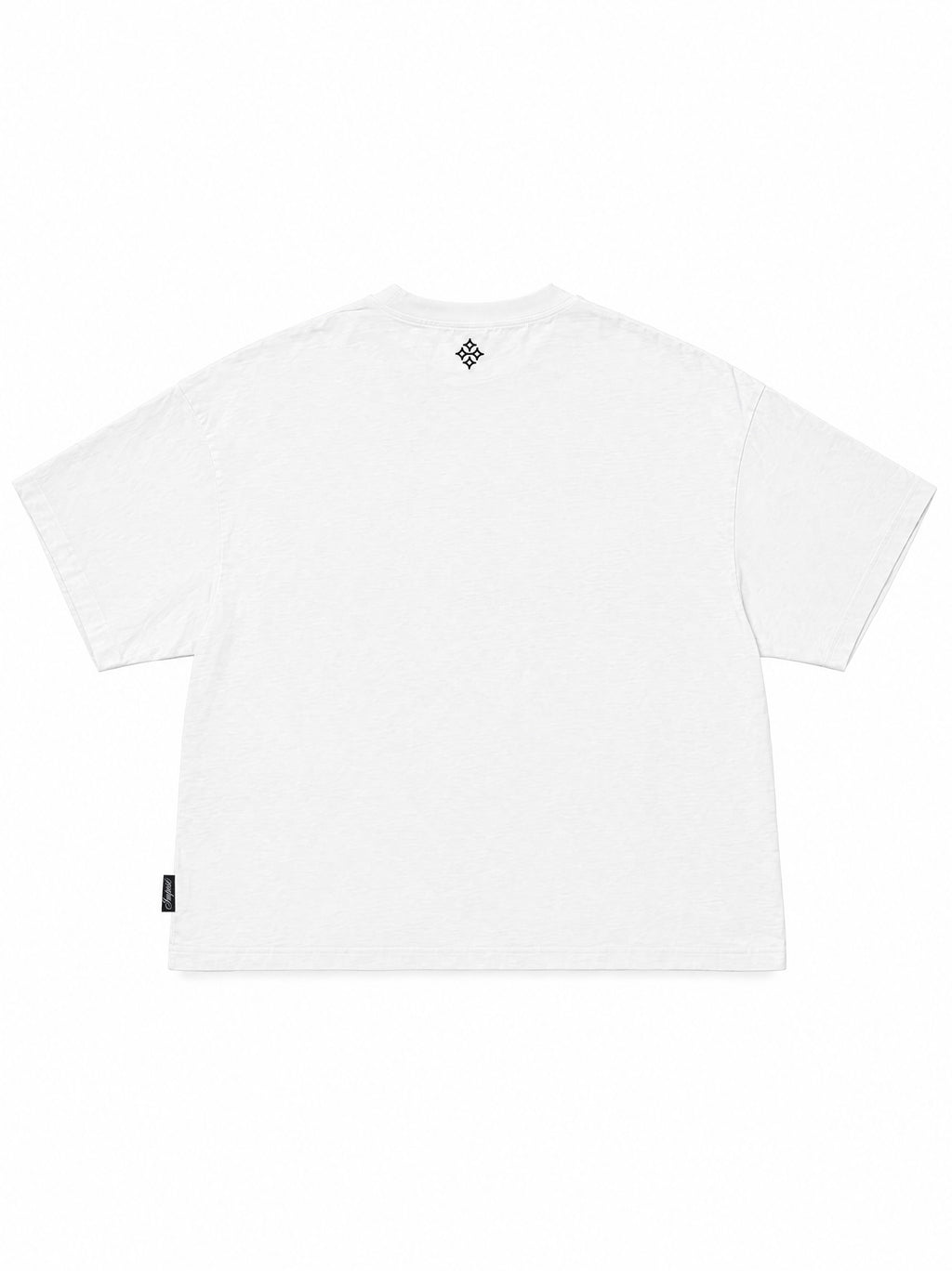 Imposé Ice Relaxed Cropped Tee – White