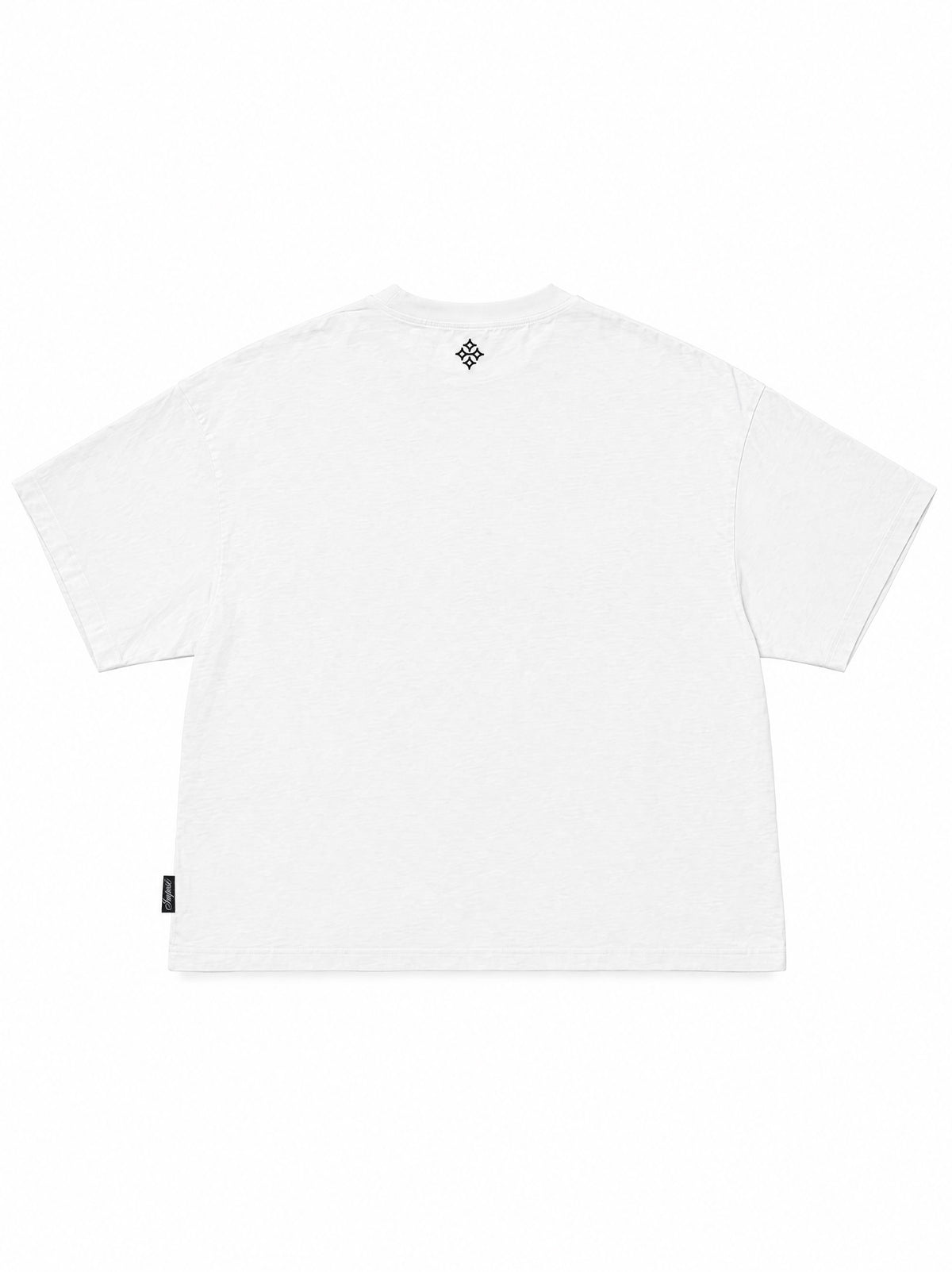 Imposé Ice Relaxed Cropped Tee – White